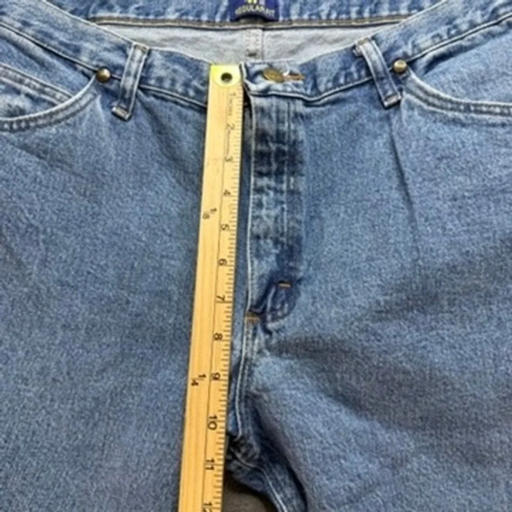 Wrangler Jeans 47MWZ Premium Performance Regular Fit 38x30 (FIT37x29) Blue Denim
